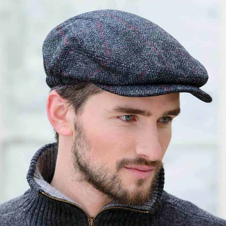 wool flat cap
